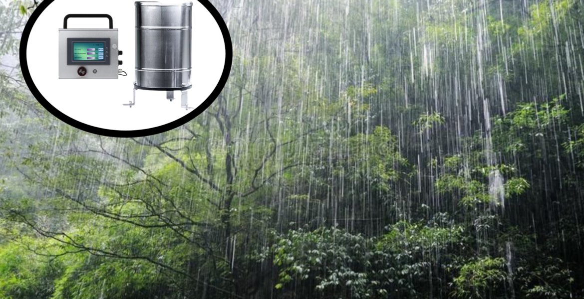 Alat Monitoring Curah Hujan Pada Hutan