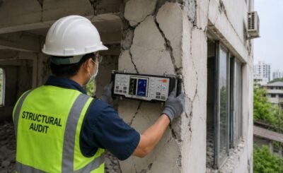 audit struktur bangunan setelah terjadi gempa